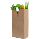 1/8 brown paper bag IMPORT 1/400
