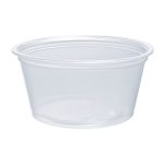 1oz CLR Plastic LID 2500ct (P100N)