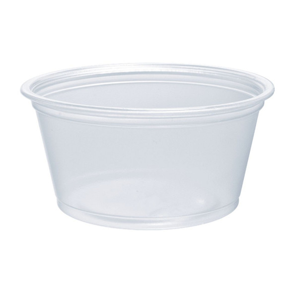 200PC__32922 1oz CLR Plastic LID 2500ct (P100N)