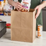 1/8 brown Paper bags DURO 1/500