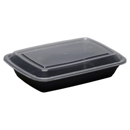 28oz REC Black mic. cont. with Lid150 RT68 or FH-128B