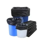 32 Jumbo Plastic Bags BLACK 400