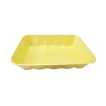 4p yellow foam tray 6.75x9.25x1.32 500ct