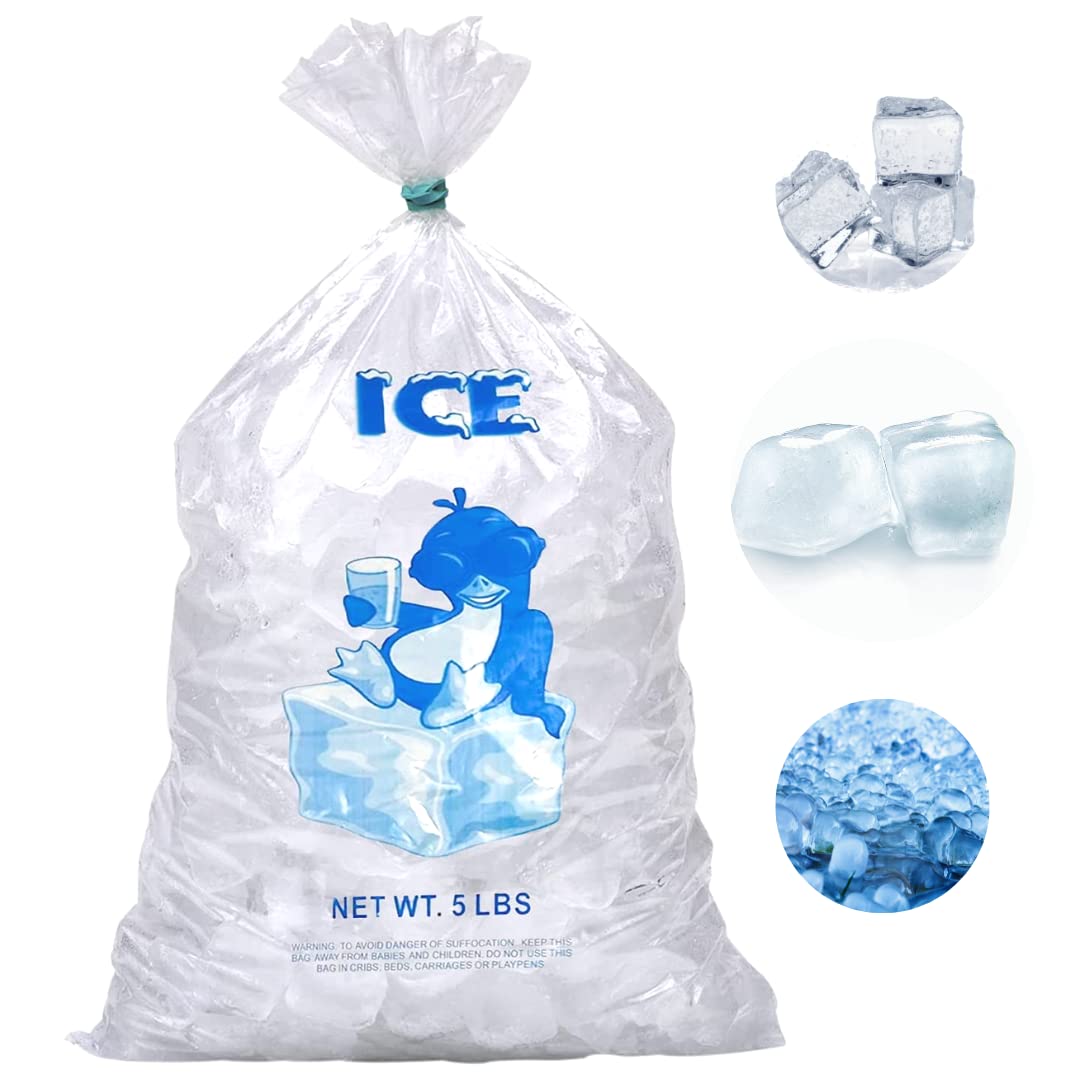 5 LB ICE Bag 9″x18″ 60024A 5 LB ICE Bag 9"x18" 60024A - Image 1