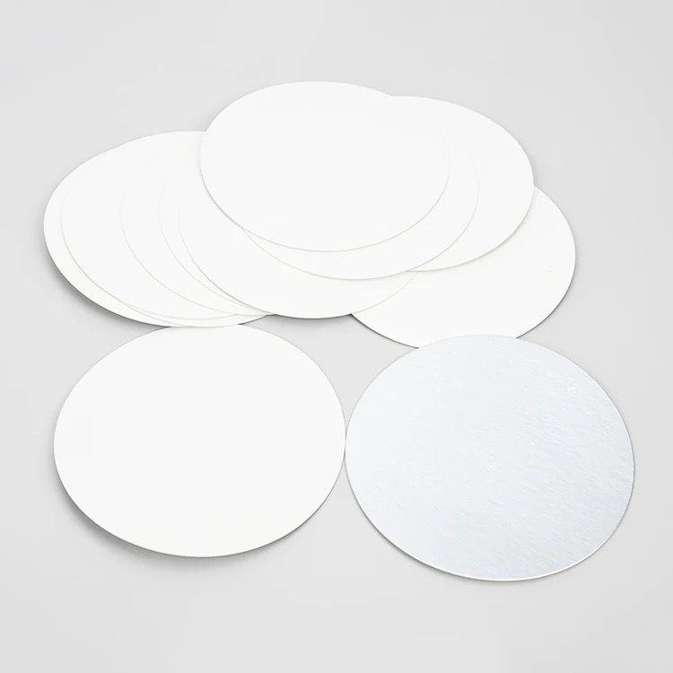 7_ Round flat_ borde_paper Lid Aluminum FLAT LID