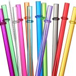 Y2K plastic Straws 7 3/4 24pack
