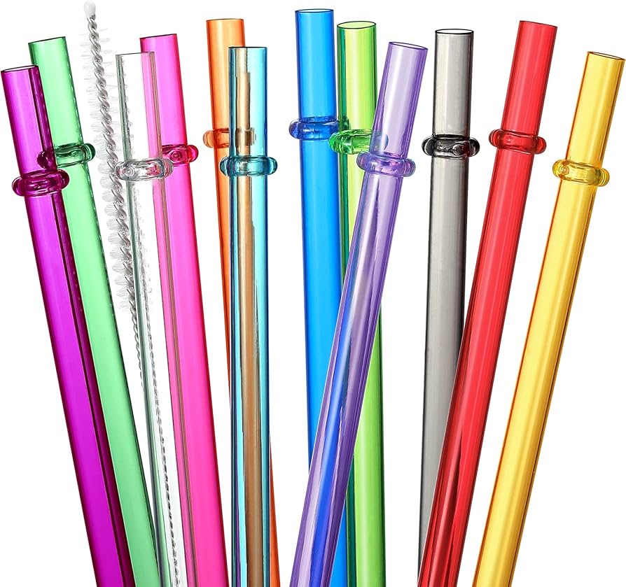 81d75Ere00L._AC_UF894,1000_QL80_ Y2K plastic Straws 7 3/4 24pack - Image 1