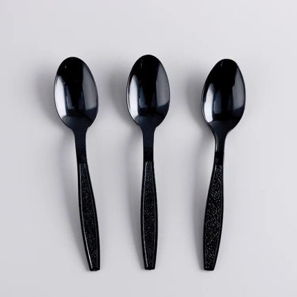 Black Heavy Weight Spoon