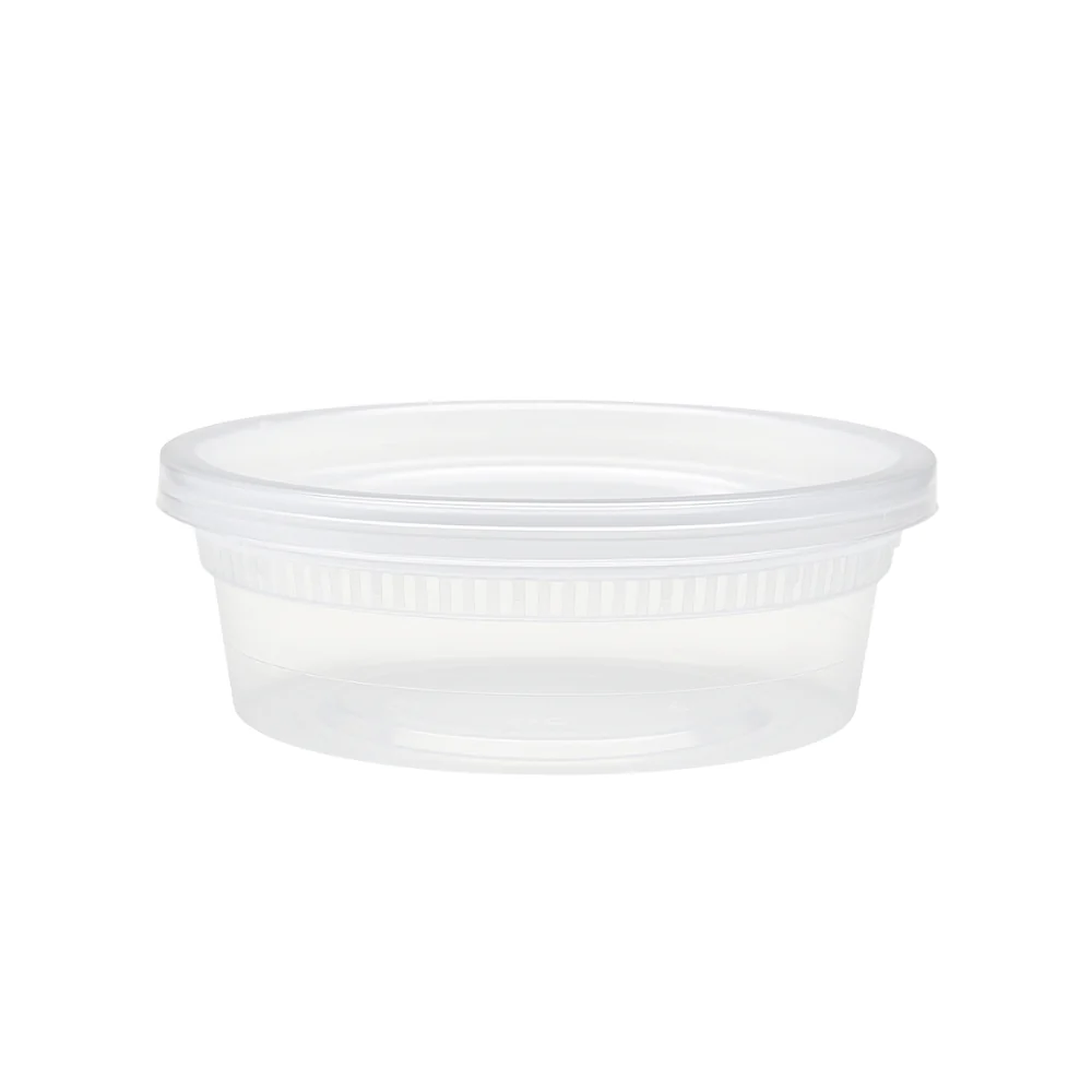 C8-2 HMDC8 8oz Deli Container 500 (WHITE BOX)