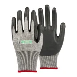 GRAY Coated Working Gloves 30/10 (Brown Box)
