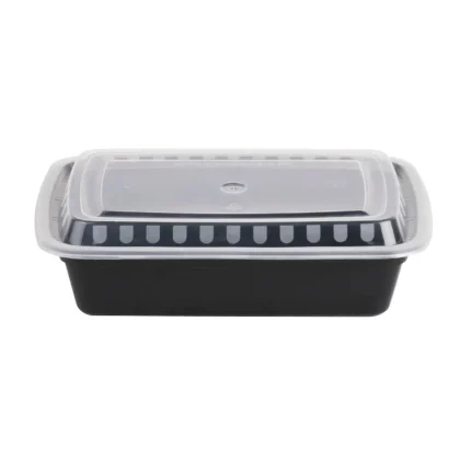 HMRT888 38oz 3Com Rect. Microwaveable cont. w clr Dom lid 150