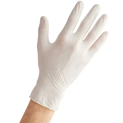 LATEX hand gloves powder free 10/100 LARGE