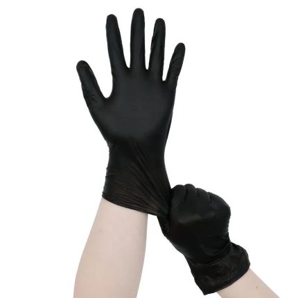 NITRILE Gloves BLACK