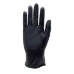 NITRILE Gloves Powder Free 10x100ct BLACK XXL