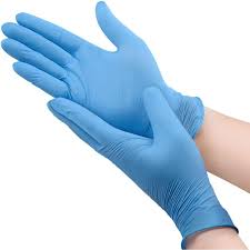 NITRILE Gloves Powder Free 10x100ct BLUE L