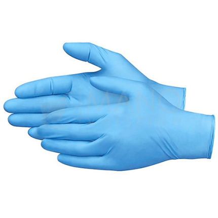 NITRILE Gloves Powder Free 10x100ct BLUE M