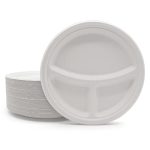 PAPER Plate 9 in 3-Comp Round (1)