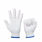 White Cotton Working Gloves 30/10