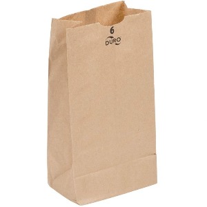 #6 brown paper bag CANADA / DURO 1/500