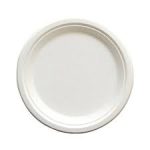 10in Round Paper Plate 500 (PFAS Free Double Resist)