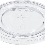 9oz 12oz Squat Clear LID 662LID FLATE LID