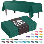 Table Cloth Plastic 54X108 48ct