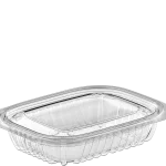 8OZ CLEAR RECT.CONT 250 (WS-LT-8)
